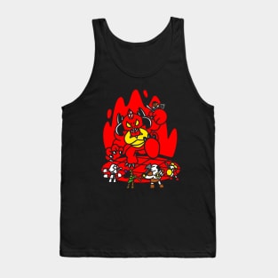 Chibis Battle Diablo Tank Top